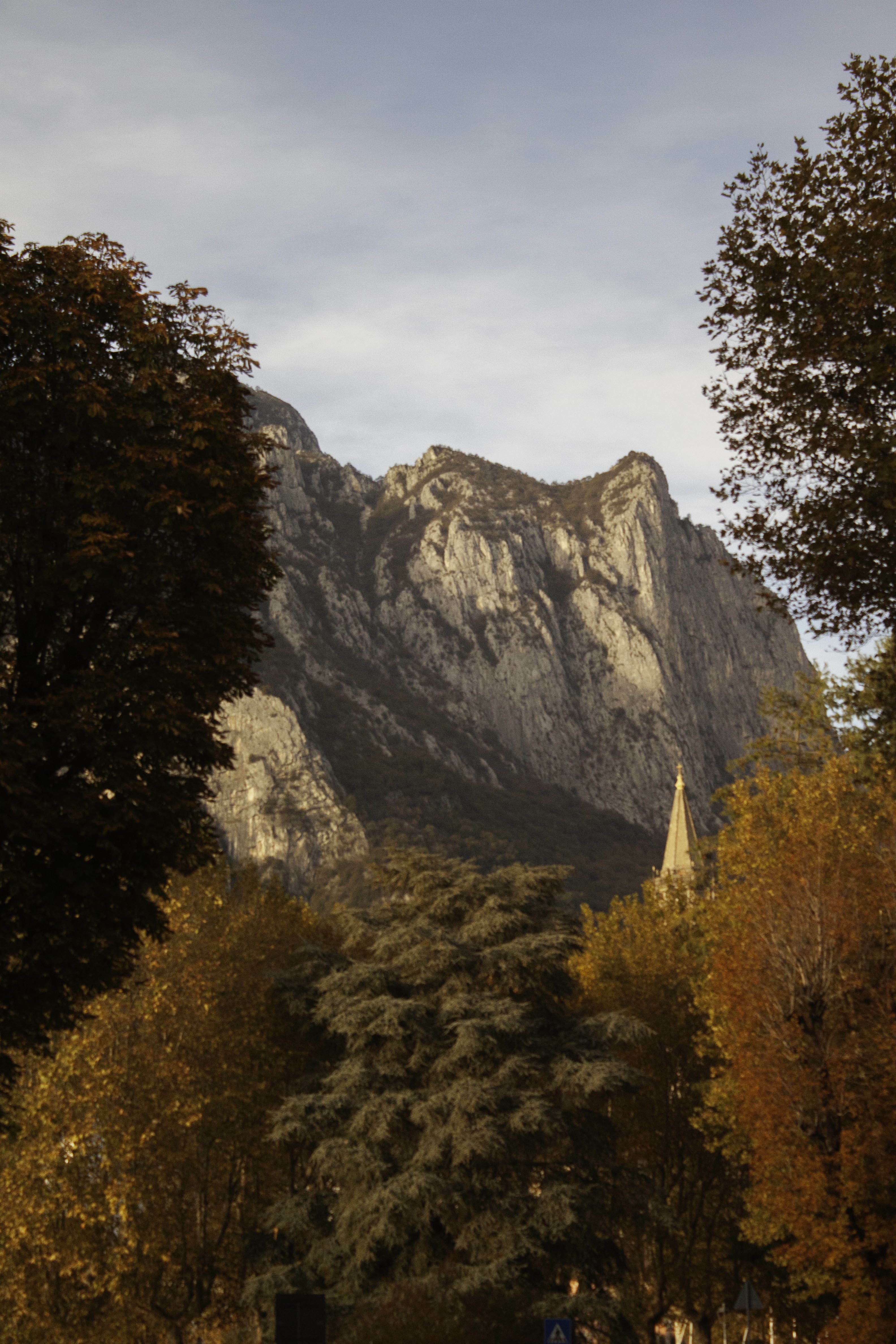 Tramonto sulle montagne